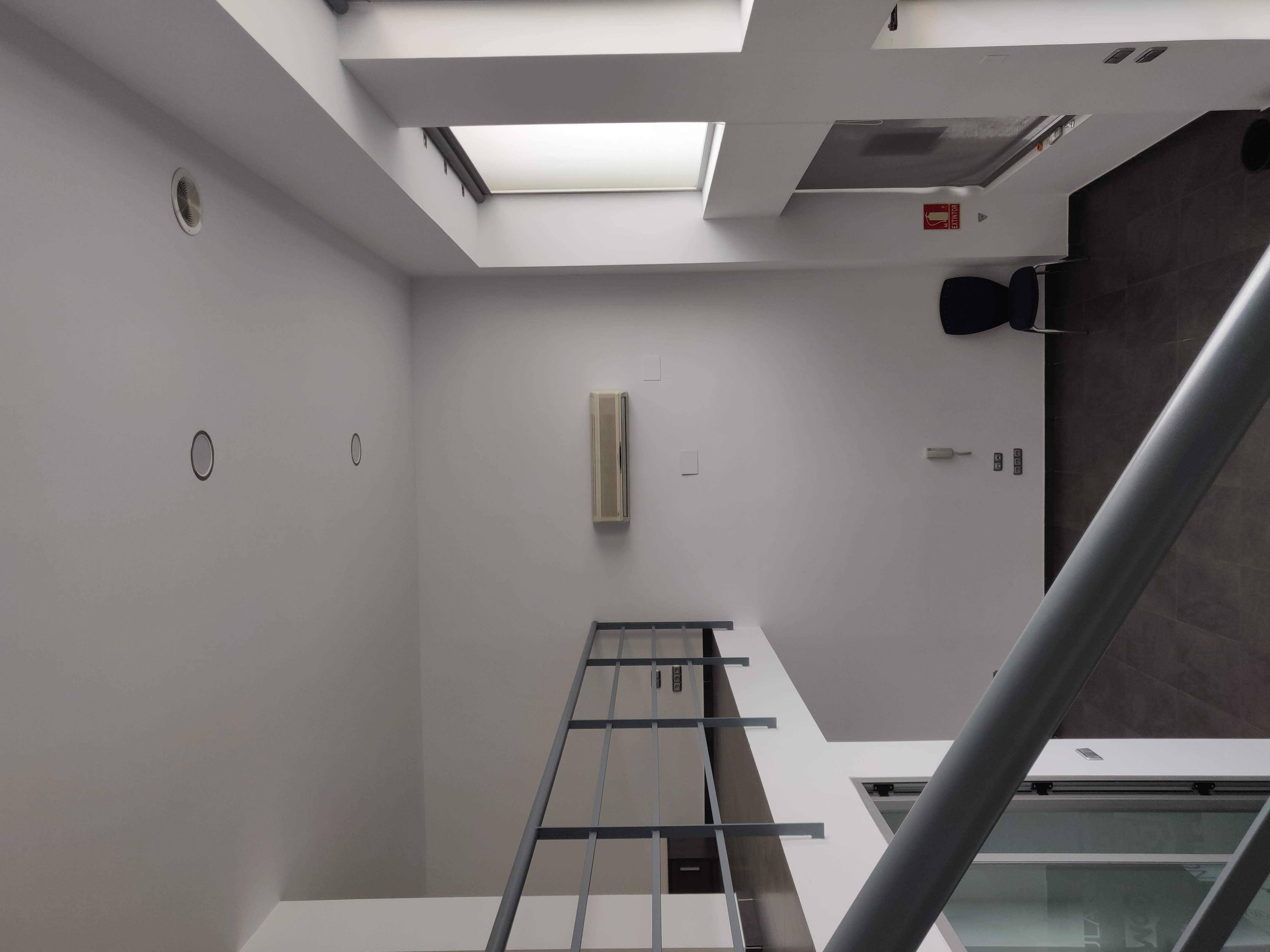 Doble altura desde entreplanta